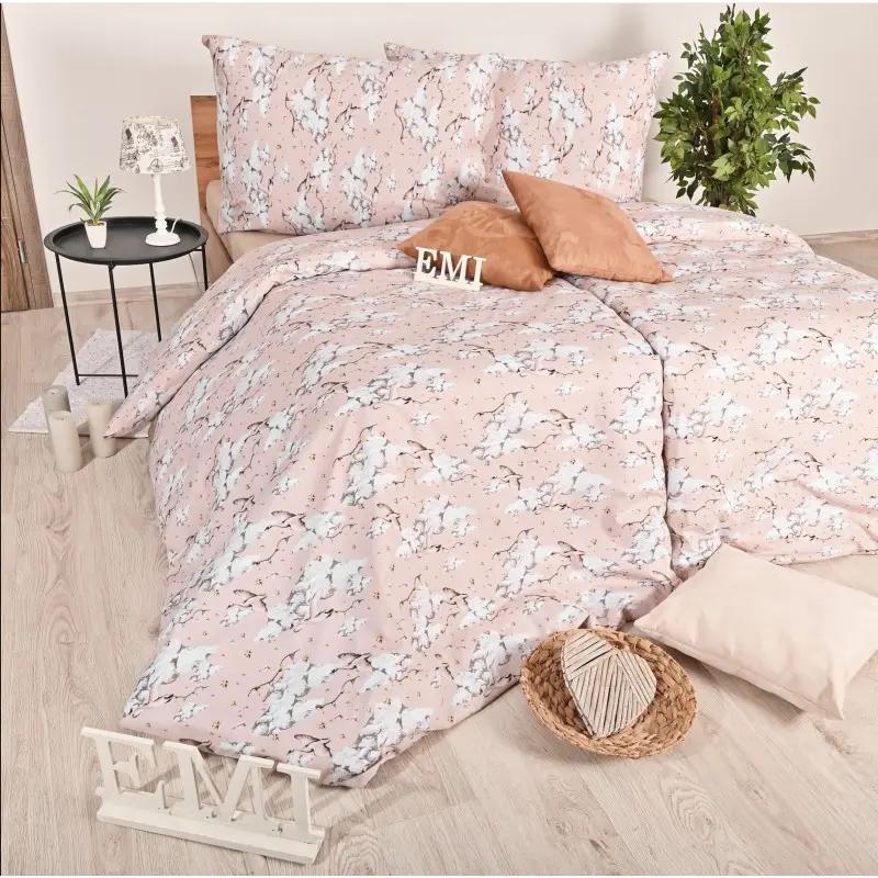 Povlečení bavlněné Swan EMI, Standardní set jednolůžko obsahuje 1x 140x200 + 1x 70x90