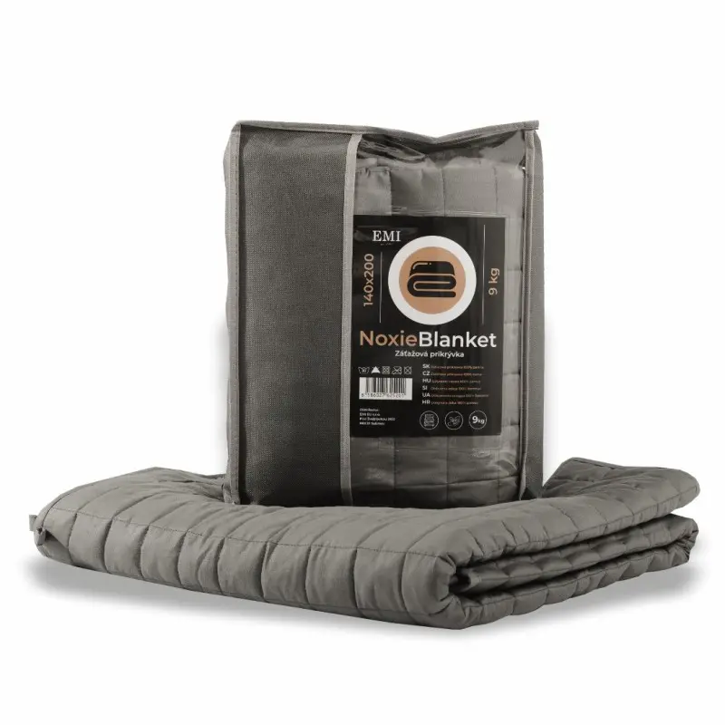 Zátěžová přikrývka NoxieBlanket 9kg 140x200 cm EMI