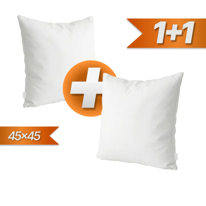 Polštář 45 x 45 cm antialergický standard EMI 1+1 ZDARMA