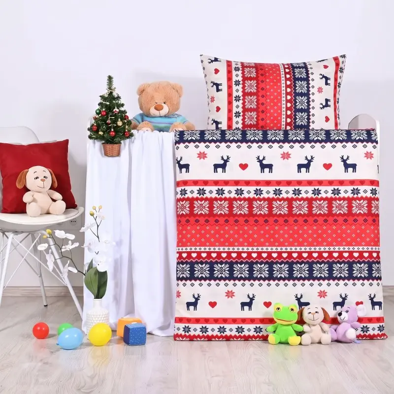 Vánoční povlečení Scandinavia EMI, Dětský set 90x130 + 45x65