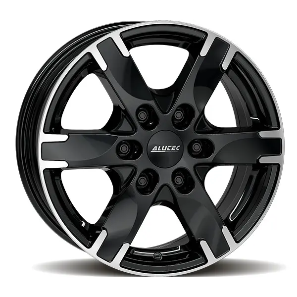 ALUTEC TITAN 7X16 6X130 ET55/84.1 černá/leštěná