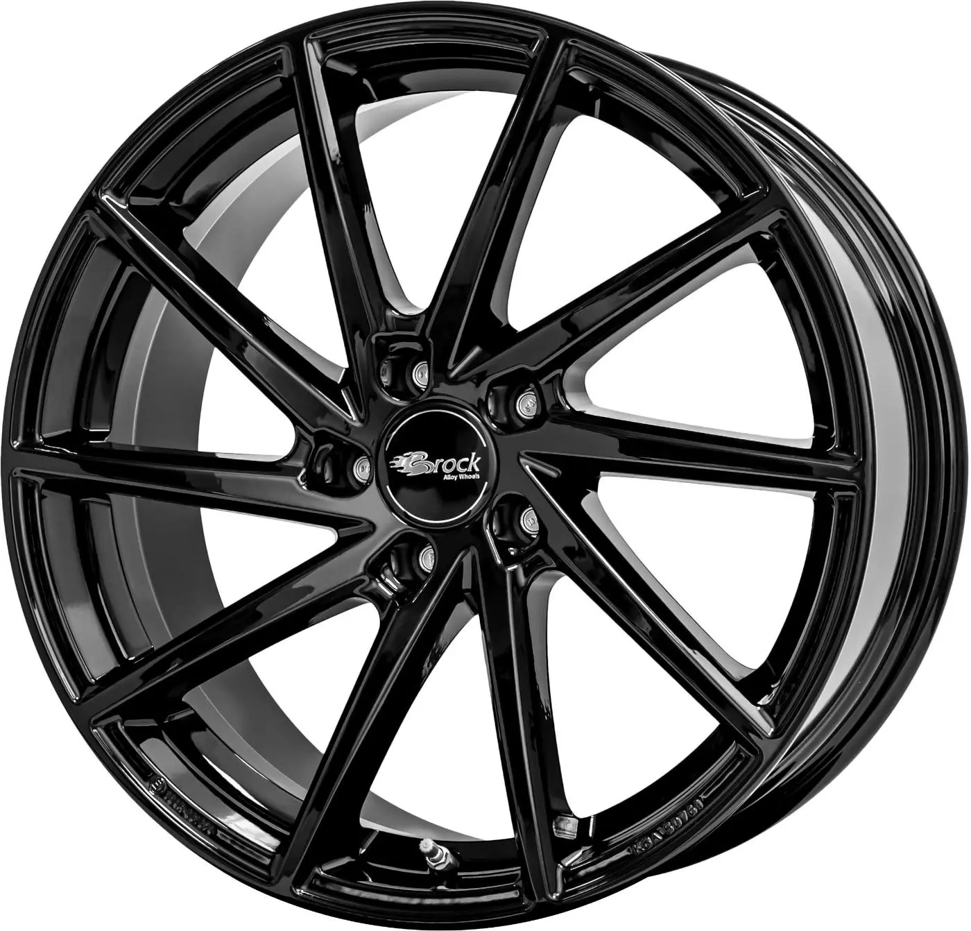BROCK B37 8.5X19 5X112 ET25/66.6 černá