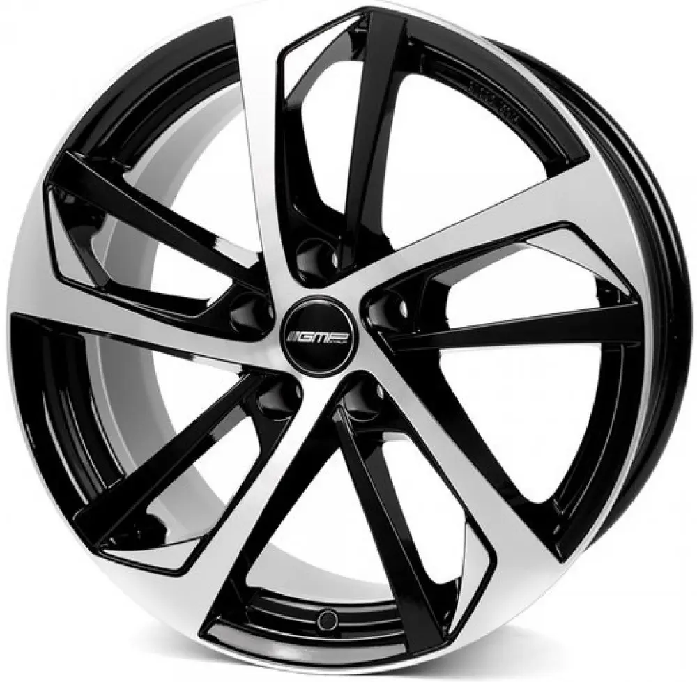 GMP KATANA 9X20 5X112 ET25/66.5 černá/stříbrná