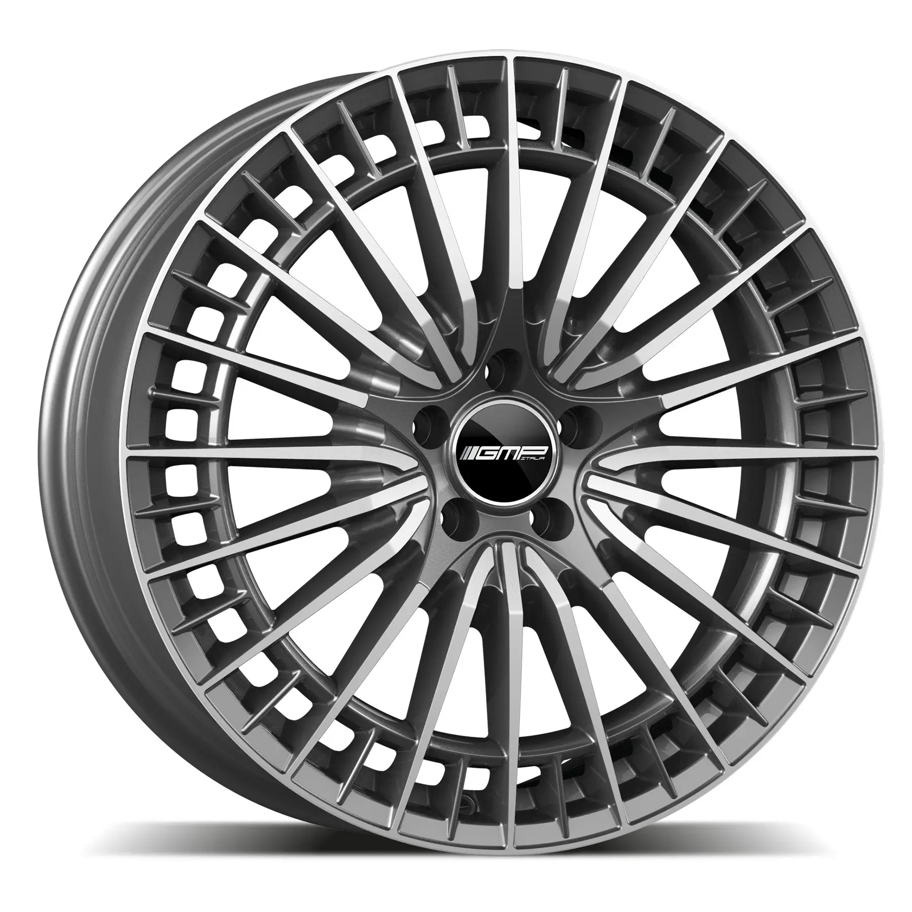 GMP QSTAR 8X19 5X112 ET45/66.6 šedá/leštěná