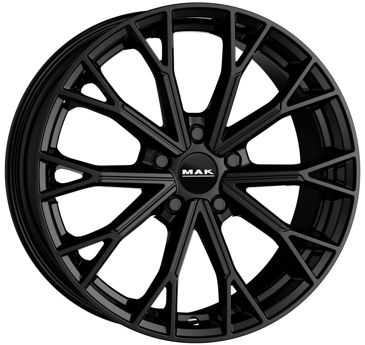 MAK ASPHALT 7.5X18 5X108 ET47/65.1 černá