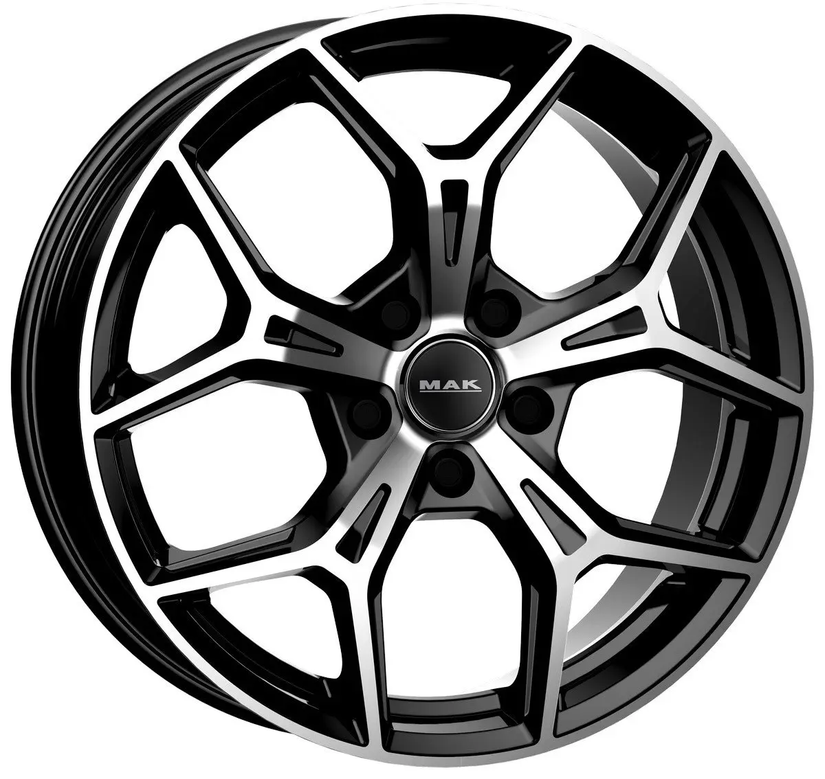 MAK EPICA 7.5X17 5X108 ET44/65.1 černá/leštěná