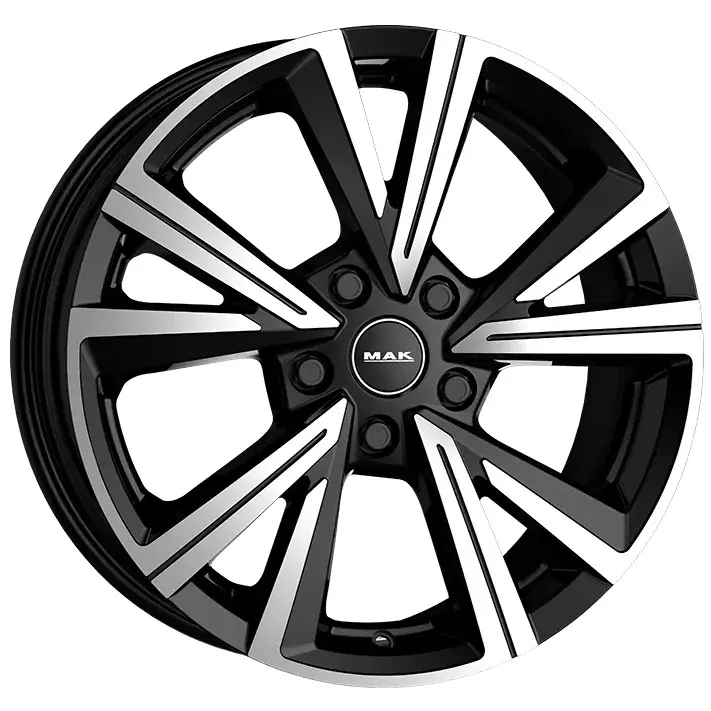 MAK QVARZ 7X17 5X112 ET40/57.1 černá/leštěná