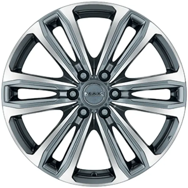 MAK SAFARI6 7.5X18 6X120 ET47/74.5 šedá/leštěná