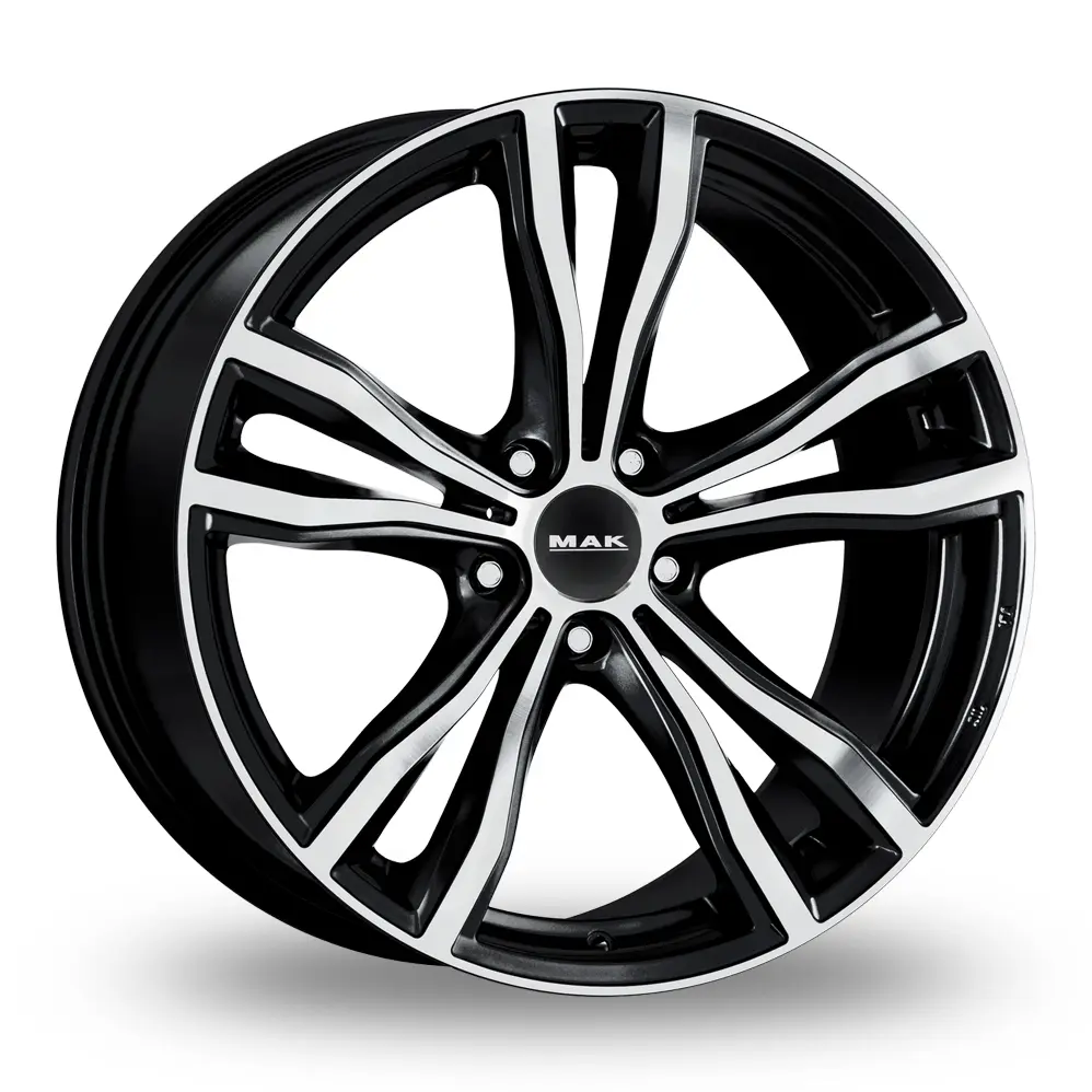 MAK X-MODE 9.5X21 5X112 ET37/66.6 černá/leštěná