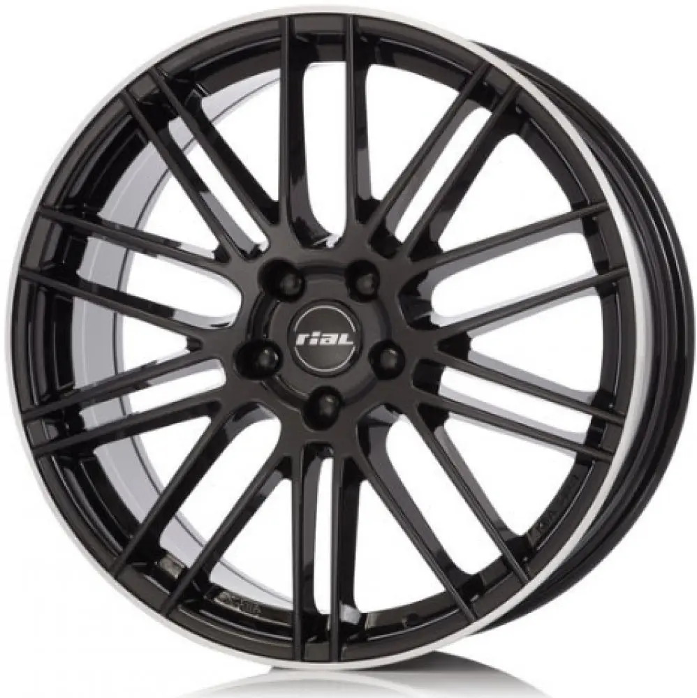 RIAL KIBOX 9.5X21 5X108 ET35 černá/lesk