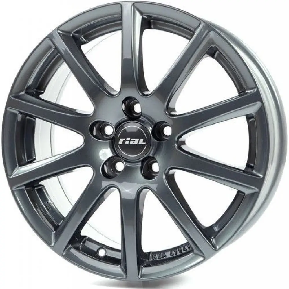 RIAL MILANO 7.5X18 5X112 ET39/66.6 šedá