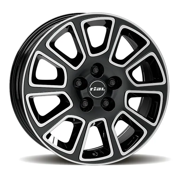 RIAL TRANSPORTER 2 7X17 6X130 ET50/84.1 černá/leštěná