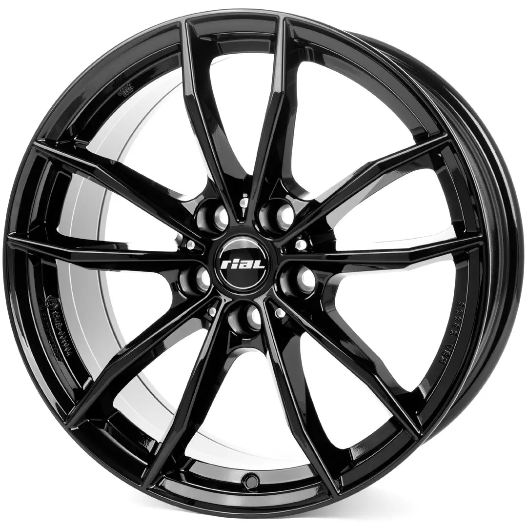 RIAL X12 8X19 5X112 ET39/66.6 černá