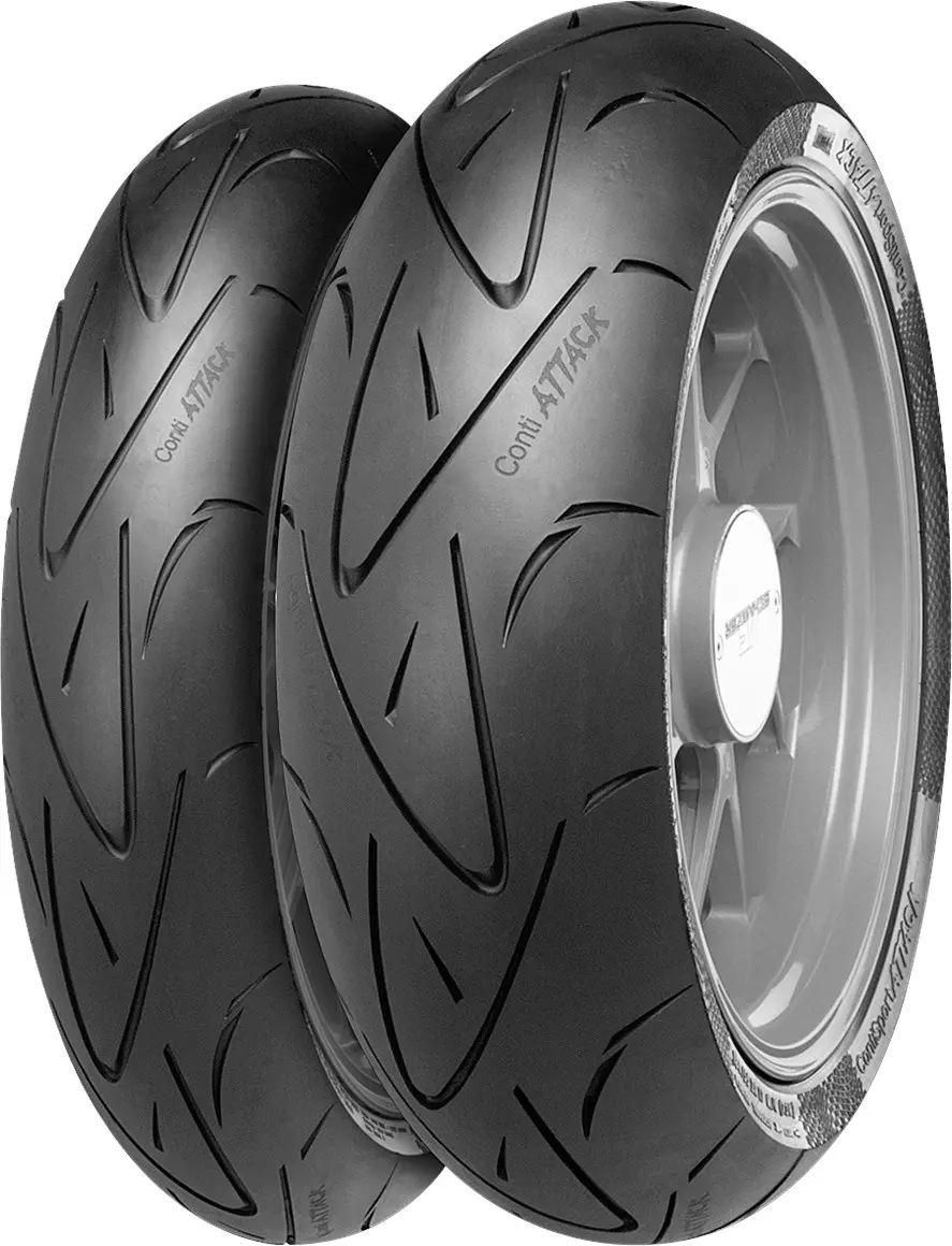 CONTINENTAL 130/70ZR16 CONTISPORTATTACK (61W) TL M/C PŘEDNÍ DOT 2022 (244003) (Moto pneu CONTINENTAL CONTISPORTATTACK 130/70-16)