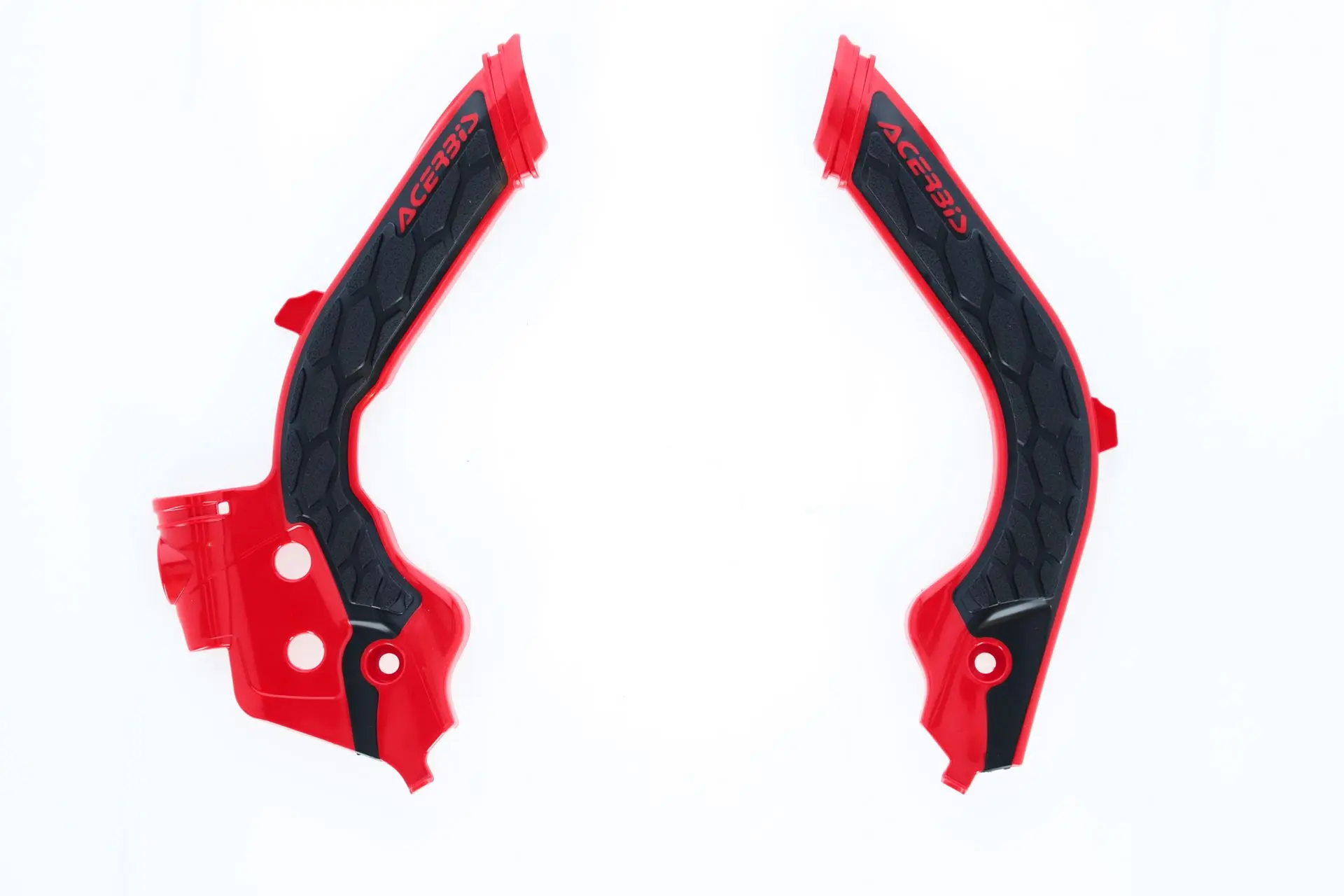 ACERBIS kryty rámu X-GRIP HUSQVARNA FC / TC 19-22, FE / TE 20-23, GAS GAS EC / EC-F / MC / MC-F 21-23 barva červená / černá ( )