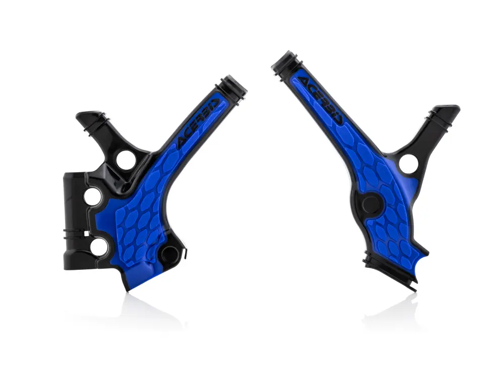 ACERBIS kryty rámu X-GRIP YAMAHA YZ 85 19-21 barva modrá / černá (ACERBIS kryty rámu X-GRIP YAMAHA YZ 85 19-21 barva modrá / černá)
