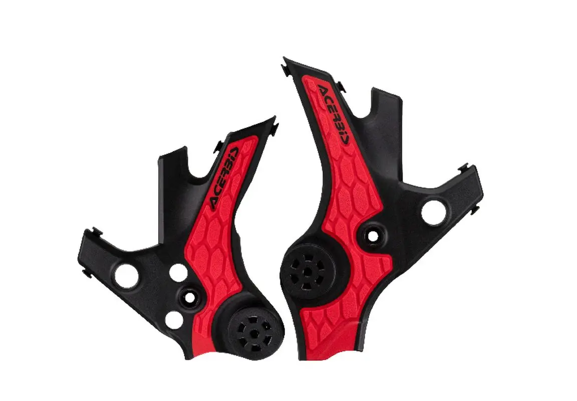 ACERBIS kryty rámu X-GRIP HONDA AFRICA TWIN CRF 1100L 20-24 barva červená / černá ( )