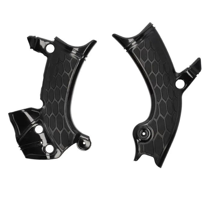 ACERBIS kryty rámu X-GRIP YAMAHA YZ 250 F 24-26 ( YZF 250 ), YZ 450 F 23-26 ( YZF 450 ), FANTIC XXF 250 / 450 26, XEF 250 / 310 / 450 26 barva černá