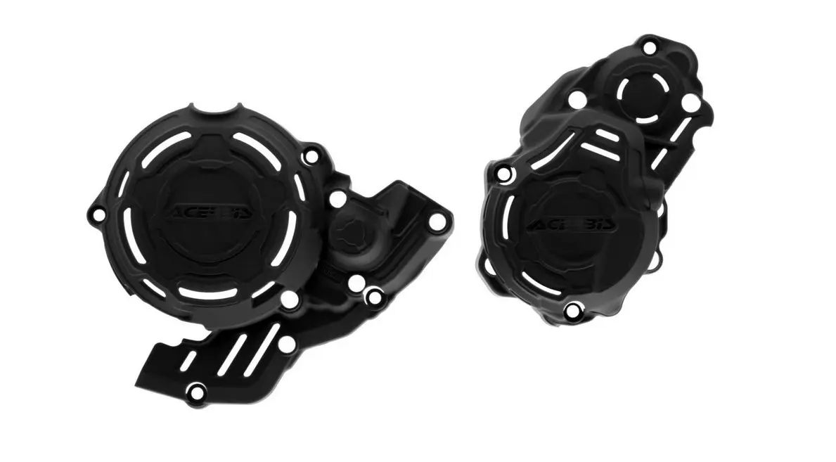 ACERBIS kryty motoru (kryt víka/ krytu spojky i alternátoru) X-POWER GAS-GAS EC-F 250 / 350 24-25, HUSQVARNA FE 250 / 350 24-25, KTM EXC-F 250 / 350