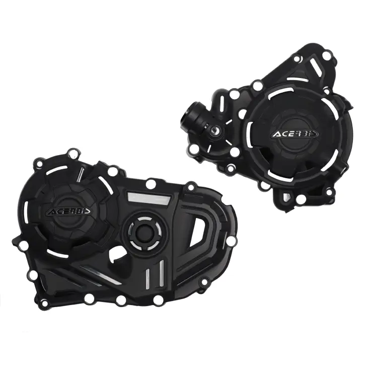 ACERBIS kryty motoru (kryt víka/ krytu spojky i alternátoru) X-POWER HONDA XL 750 TRANSALP 23-25, CB 750 HORNET 25 barva černá ( )