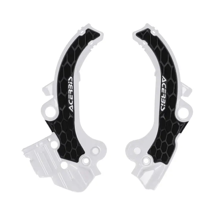 ACERBIS kryty rámu X-GRIP KTM SX 65 24-26, GAS GAS MC 65 24-26, HUSQVARNA TC 65 24-26 barva bílá / černá ( )
