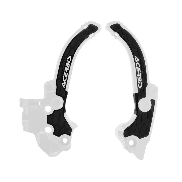 ACERBIS kryty rámu X-GRIP KTM SX 50 24-26, GAS GAS MC 50 24-26, HUSQVARNA TC 50 24-26 barva bílá / černá ( )