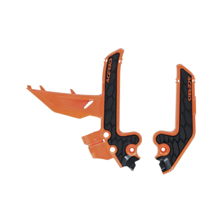 ACERBIS kryty rámu X-GRIP KTM SX 85 25-26, GAS GAS MC 85 25-26 barva oranžová / černá ( )