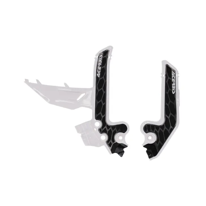 ACERBIS kryty rámu X-GRIP KTM SX 85 25-26, GAS GAS MC 85 25-26 barva bílá / černá ( )