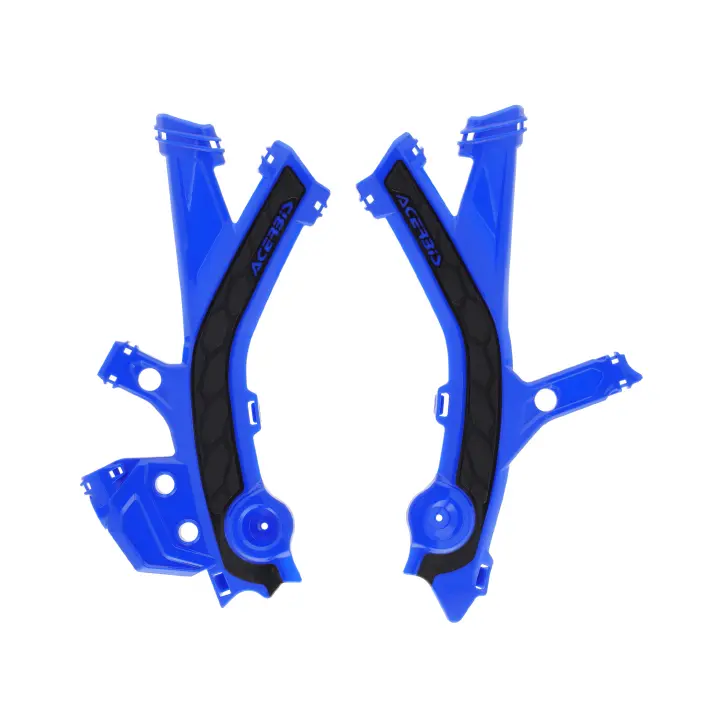 ACERBIS kryty rámu X-GRIP SHERCO SE 125 / 250 / 300 25-26, SEF 250 / 300 / 450 25-26 barva modrá / černá ( )