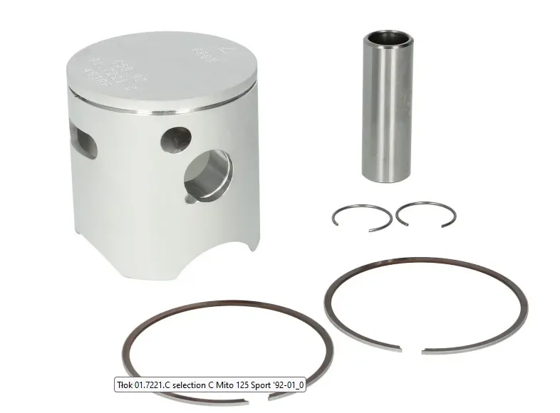 PROX píst CAGIVA MITO 125 SPORT 92-01 (55.97mm) (1 kroužek) (ONE RING) (01.7221.C) (PROX píst CAGIVA MITO 125 SPORT 92-01 (55.97mm) (1 kroužek) (ONE)