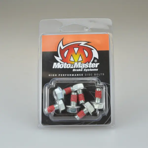 MOTO-MASTER šrouby brzdového kotouče zadního / předního M6 x 12 (6 kusů) TM RACING / YAMAHA ( )