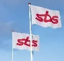 SBS propagační materiály vlajka bílo/červená s logem SBS 150X200 ( )