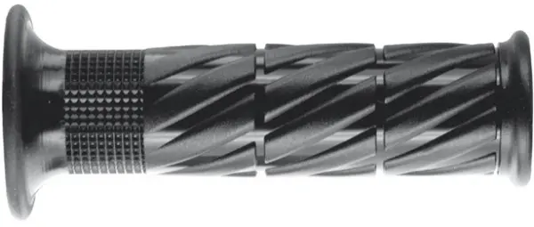 ARIETE gripy ROAD SUPER SOFT (120 mm) s otvorem barva černá (vzor YAMAHA) (12) ( )