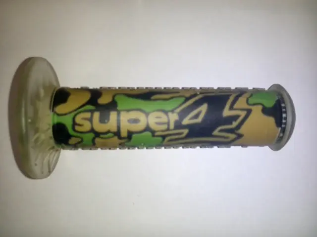 HARRIS gripy 01691/L-MI SUPER 4 CAMUFLAGE (130 mm/22 mm) bez otvoru barva zelená/hnědá ( )