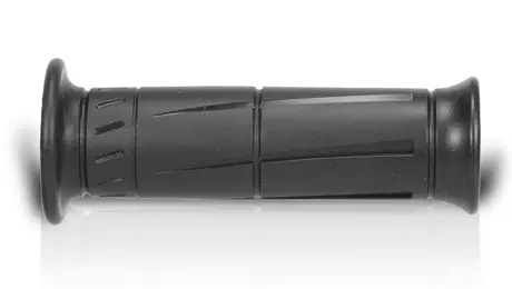 ARIETE gripy ROAD SUPER SOFT (120 mm) s otvorem barva černá (vzor KAWASAKI) (12) ( )