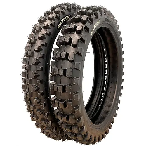WAYCOM (WAYGOM) 100/90-19 MOTOCROSS MIXT 63L REAR ZADNÍ ( )