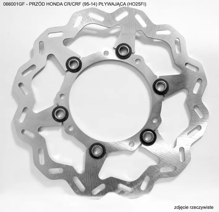 GROSSKOPF přední brzdový kotouč HONDA CR/CRF 95-14 plovoucí (HO25FI) (GROSSKOPF přední brzdový kotouč HONDA CR/CRF 95-14 plovoucí (HO25FI))