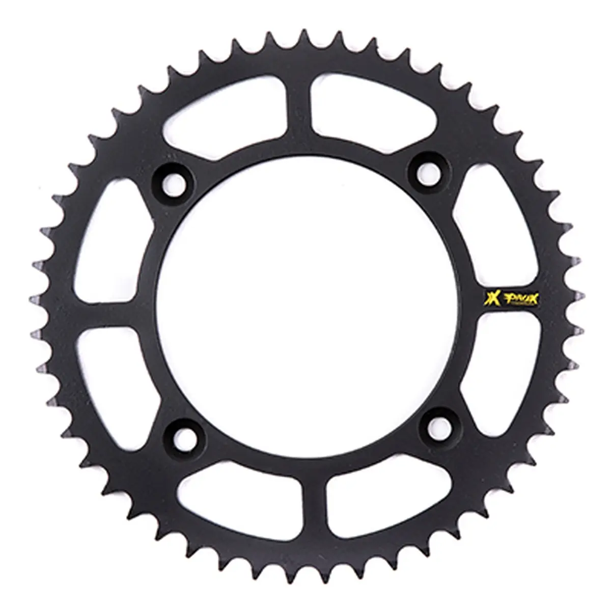 PROX řetězové kolo zadní 4486 49 ocelové ULTRALITE KTM SX 85 / 105 '03-'24 (448649JT) (JTR895.49) (řetěz 428) barva černá (PROX řetězové kolo zadní)