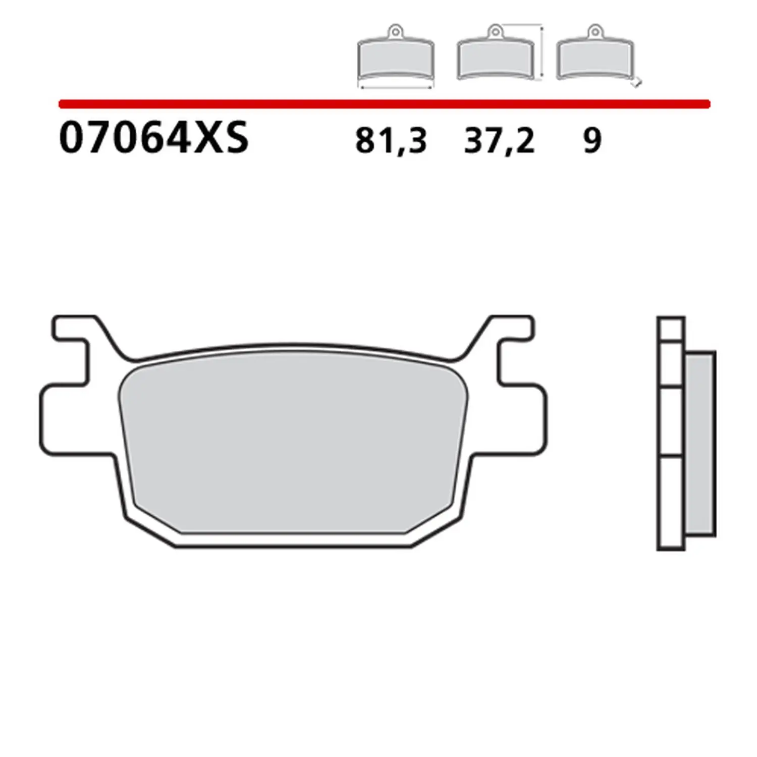 BREMBO brzdové destičky KH415 SCOOTER SINTER XS (slinutý kov) přední/zadní (ECE R90) ( )