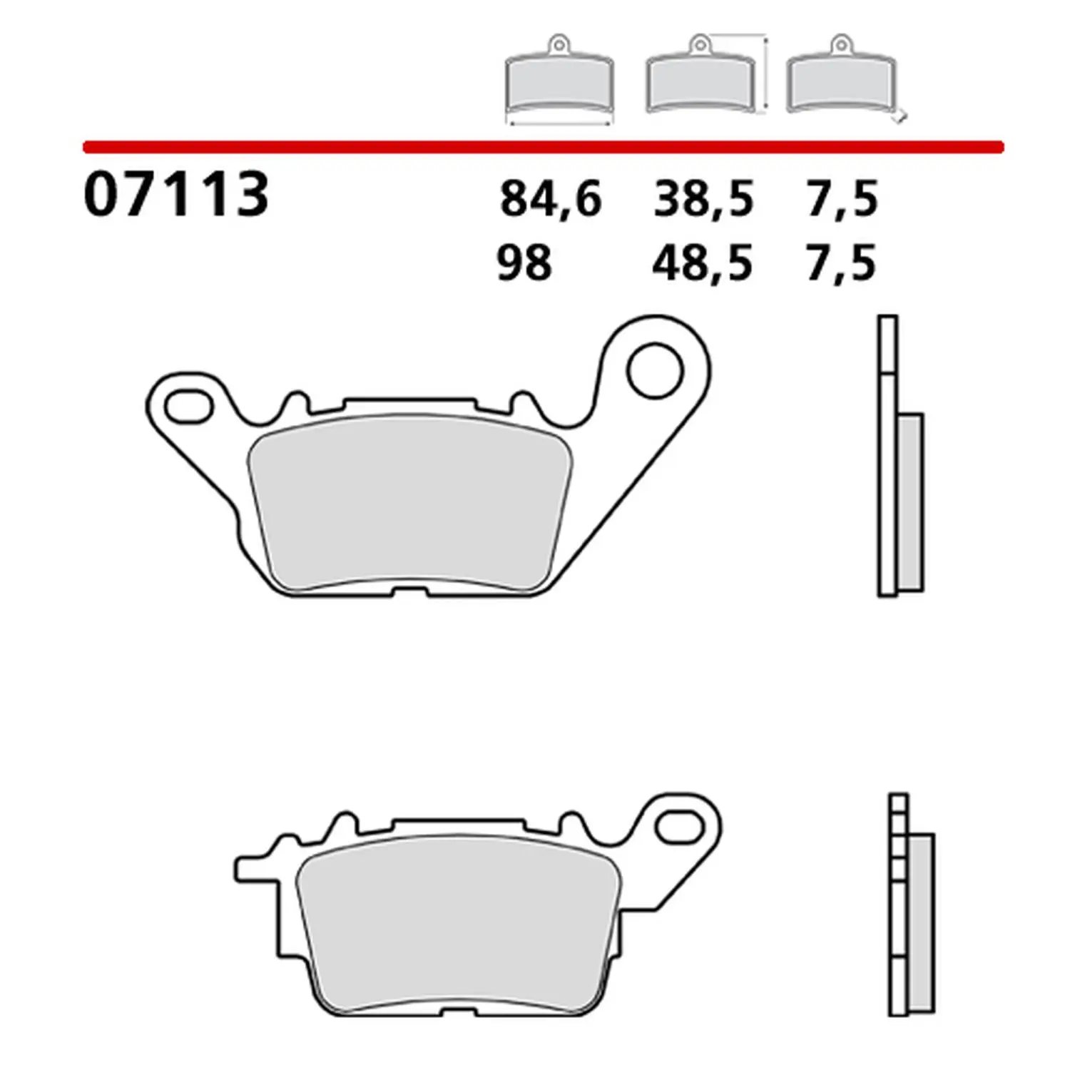 BREMBO brzdové destičky KH694 SCOOTER CARBON CERAMIC CC (polokovové) přední/zadní (ECE R90) ( )