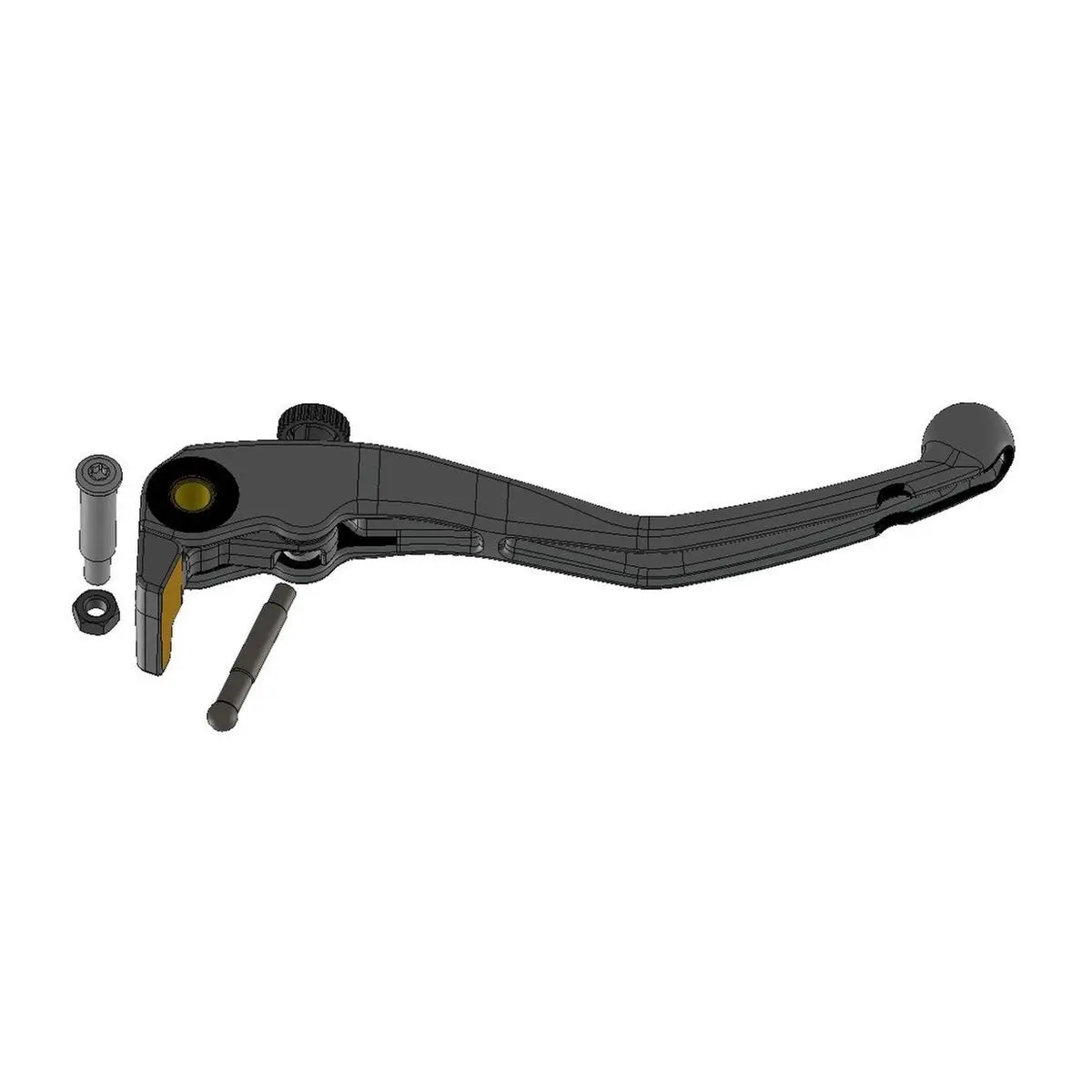 MAGURA brzdová páka pumpa HC1/195 krátká stříbrná (150mm) (MAGURA brzdová páka pumpa HC1/195 krátká stříbrná (150mm))