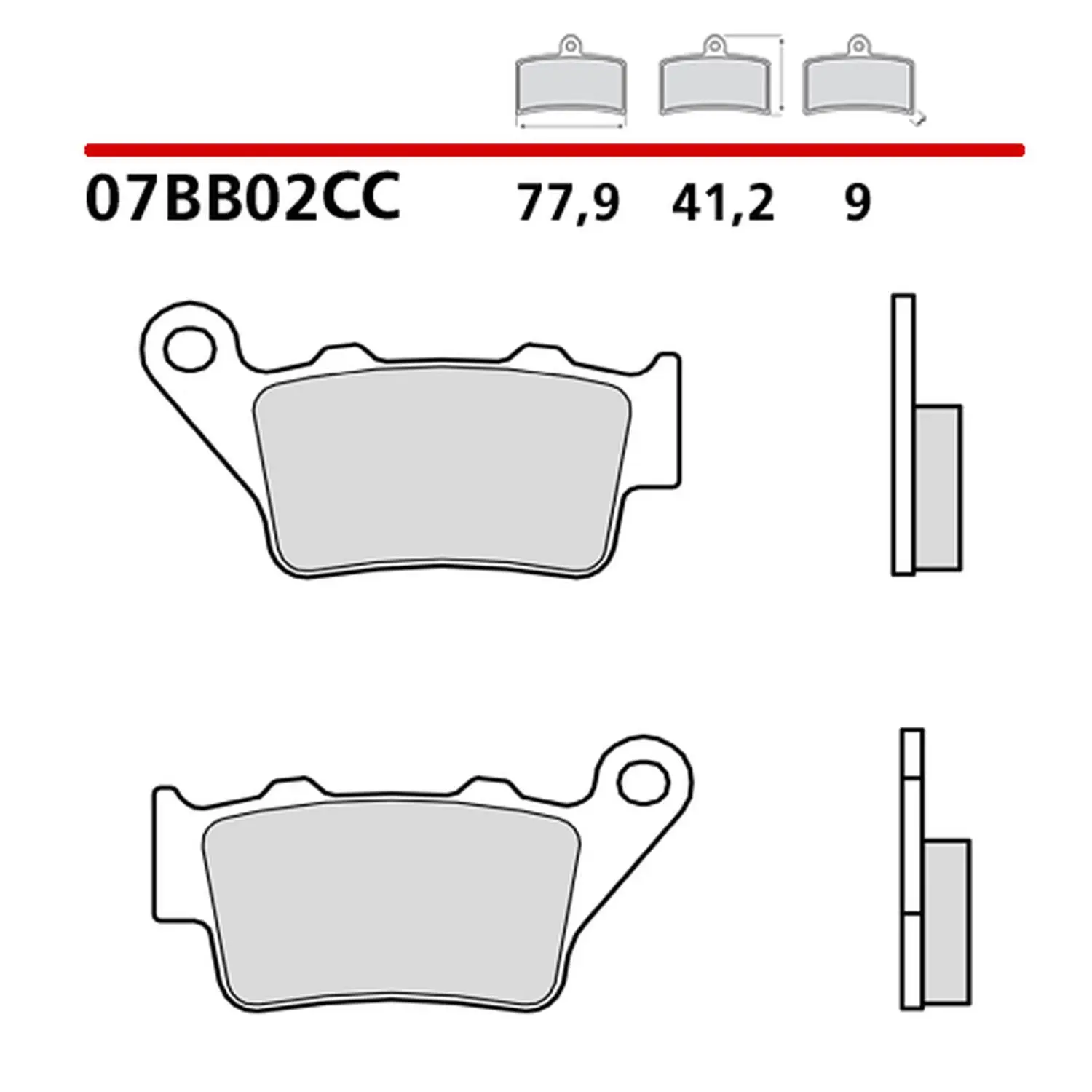 BREMBO brzdové destičky KH208 CARBON CERAMIC CC (polokovové) přední/zadní (ECE R90) (BREMBO brzdové destičky KH208 CARBON CERAMIC CC (polokovové))