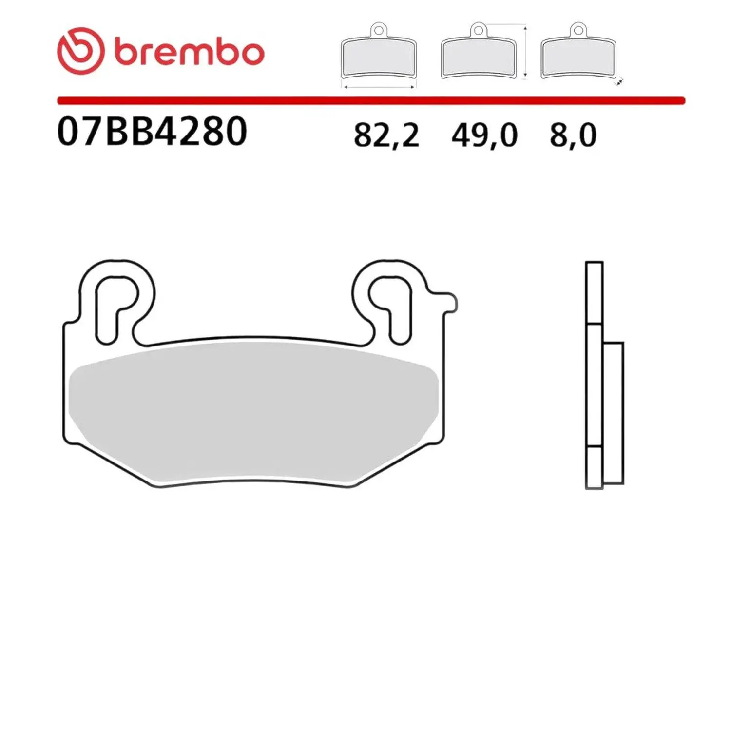 BREMBO brzdové destičky KH779 ROAD / OFF ROAD / SCOOTER GENUINE SINTER (slinutý kov směs OEM) přední BMW R 1300 GS / ADV / R / RS / RT '23-'26