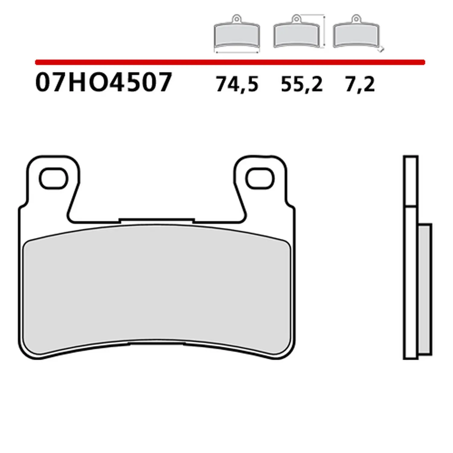 BREMBO brzdové destičky KH265 / KH296 GENUINE CARBON CERAMIC (polokovové směs OEM) přední/zadní (BREMBO brzdové destičky KH265 / KH296 GENUINE CARBON)