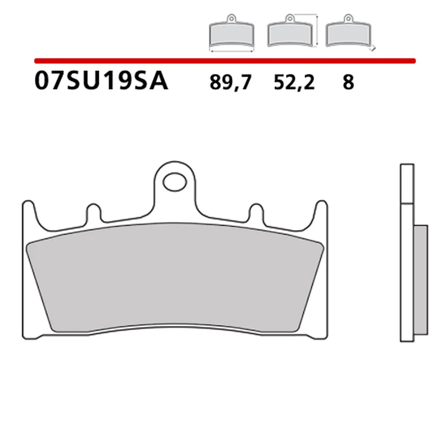 BREMBO brzdové destičky KH188 SINTER SA (slinutý kov) přední (ECE R90) (BREMBO brzdové destičky KH188 SINTER SA (slinutý kov) přední (ECE R90))