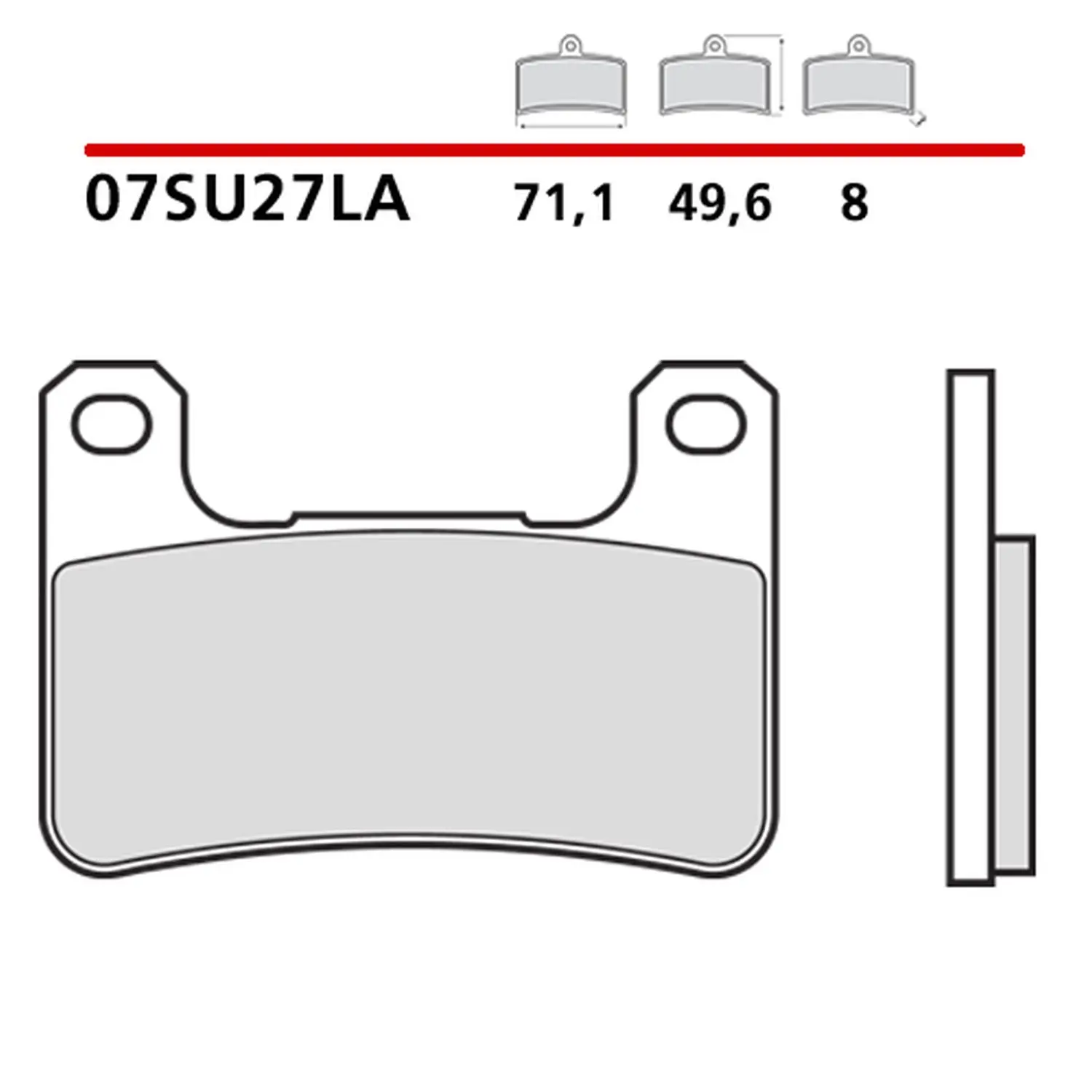 BREMBO brzdové destičky KH379 SINTER LA (slinutý kov) přední (ECE R90) (BREMBO brzdové destičky KH379 SINTER LA (slinutý kov) přední (ECE R90))