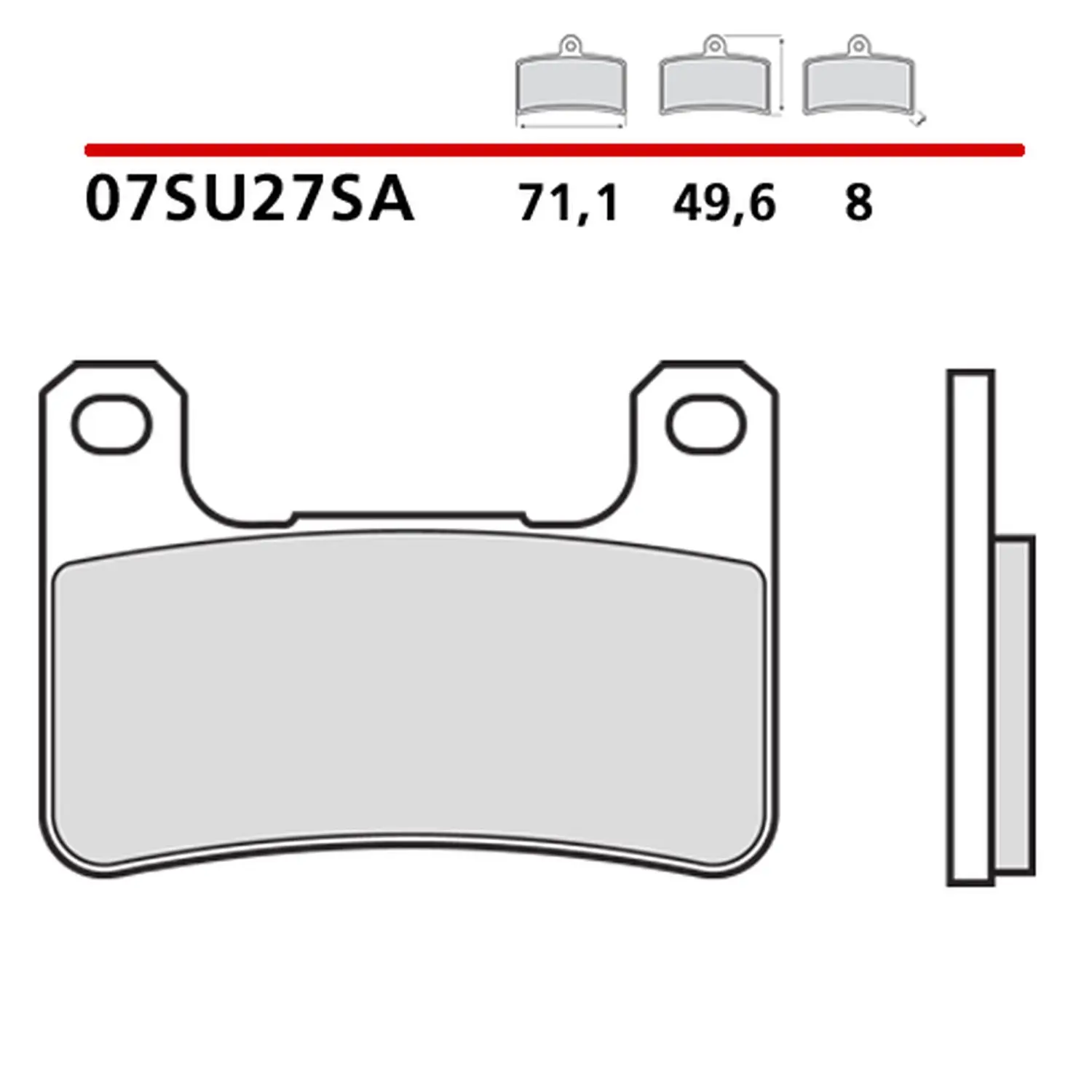 BREMBO brzdové destičky KH379 SINTER SA (slinutý kov) přední (ECE R90) (BREMBO brzdové destičky KH379 SINTER SA (slinutý kov) přední (ECE R90))