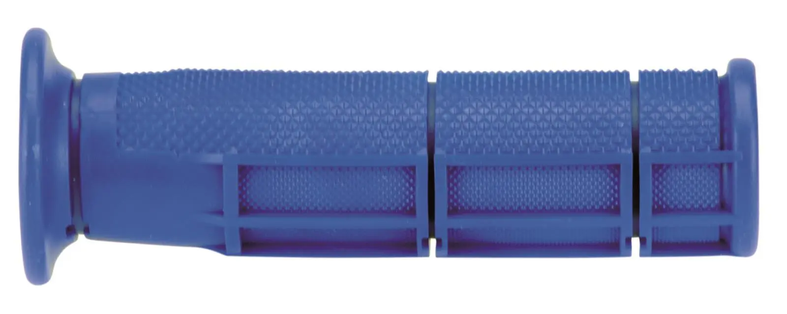 DOMINO gripy ATV/QUAD DOMINO STYLE (22+22mm, délka 125mm) bez otvoru modrá (DOMINO gripy ATV/QUAD DOMINO STYLE (22+22mm, délka 125mm) bez otvoru)