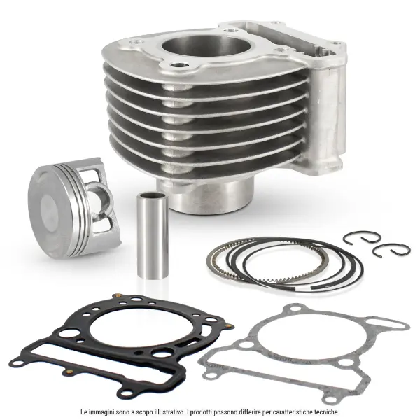 RMS kompletní válec PEUGEOT 125; SYM 125 (EVOK) (100081100) (RMS kompletní válec PEUGEOT 125; SYM 125 (EVOK) (100081100))