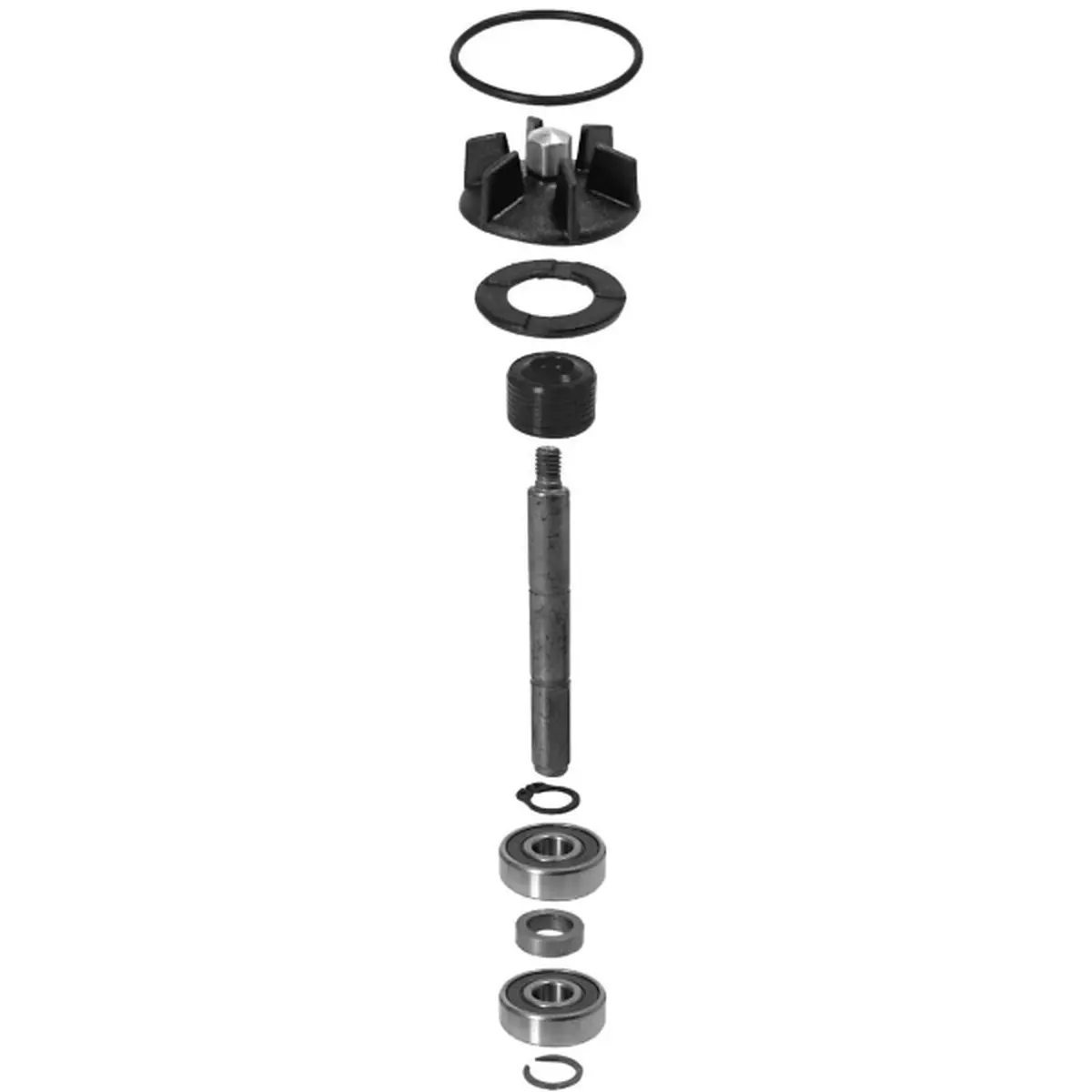 RMS opravná sada vodní pumpy GILERA RUNNER 50 97-09; PIAGGIO NRG 50 94-18; APRILIA; DERBI (RMS opravná sada vodní pumpy GILERA RUNNER 50 97-09;)
